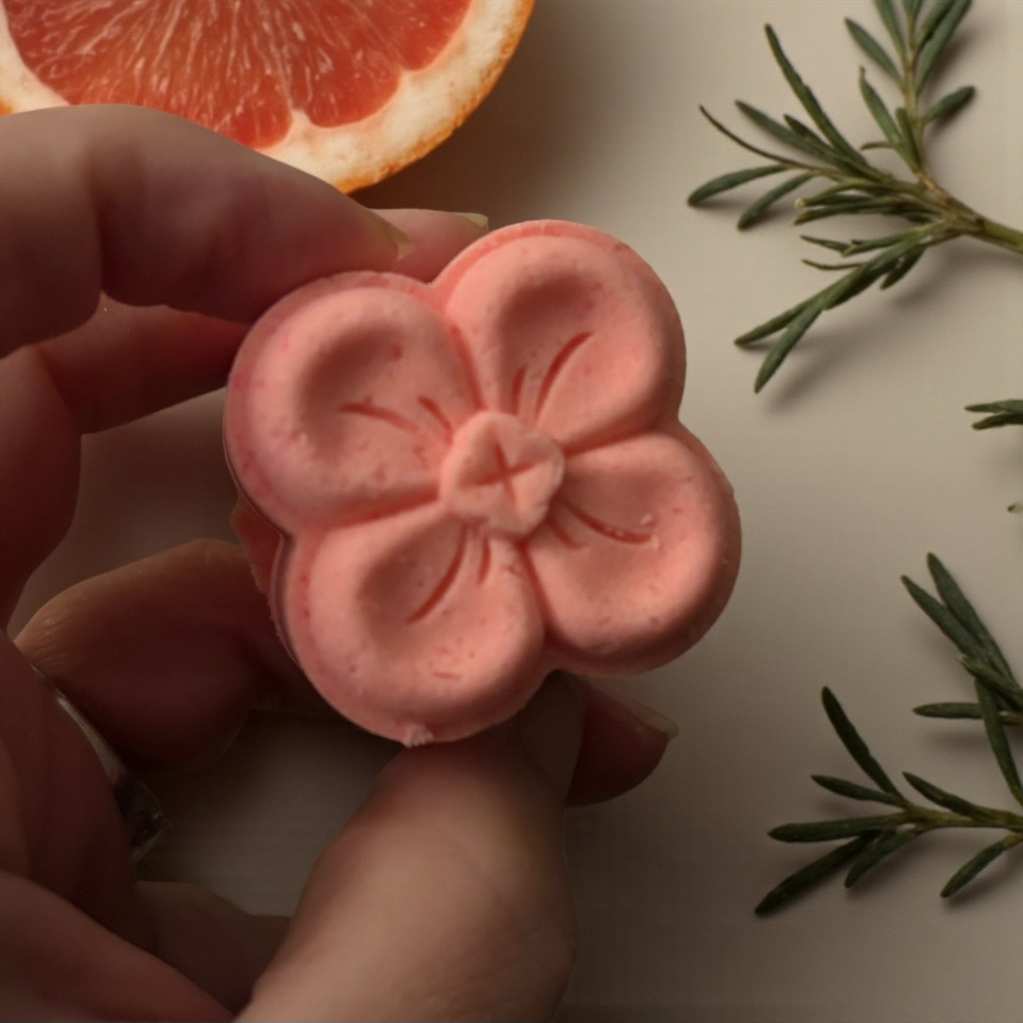 Grapefruit Rosemary Shower Steamer