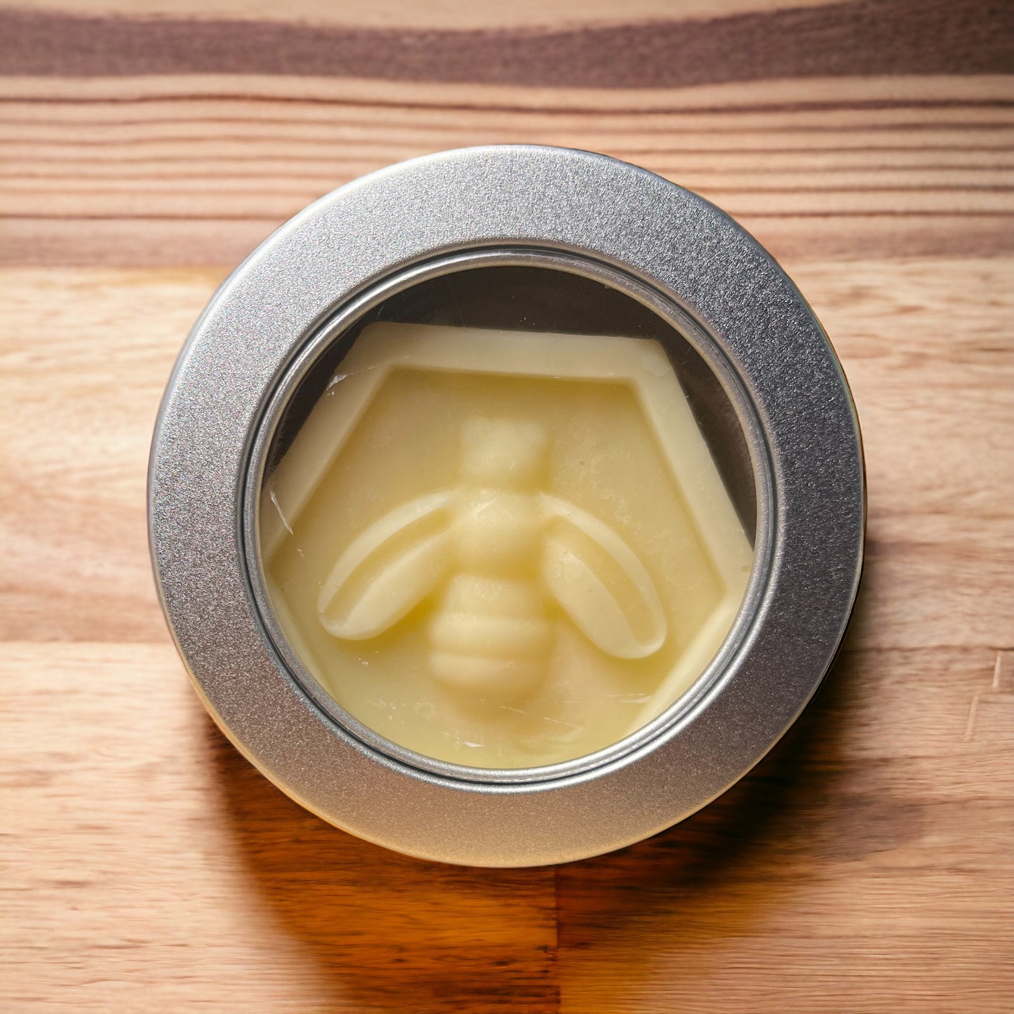 Solid Lotion Bars with Reusable Tin